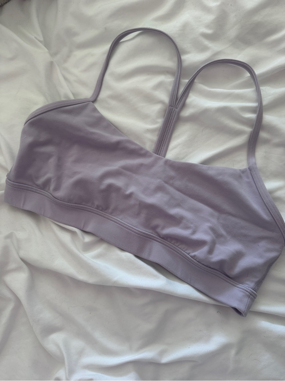 lululemon athletica Lilac Ether Flow Y Bra Nulu A-C